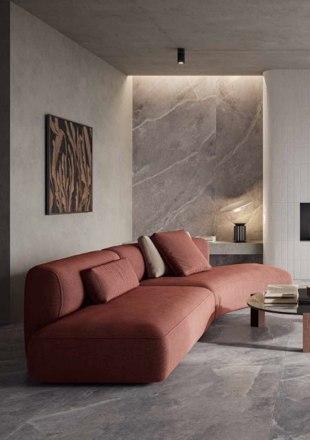 Pavimento e rivestimento in gres porcellanato Supreme Grey R10 by Casalgrande Padana