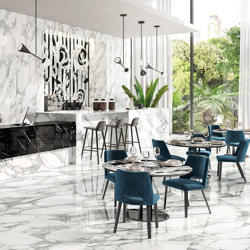 Lastra In Gres Emilceramica Tele di Marmo Selection Arabescato Corchia Naturale