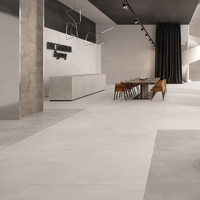 Pavimento in gres porcellanato White serie TR3ND by ERGON