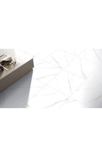 Pavimento in gres porcellanato levigato Onix Grey effetto marmo 1°Scelta  Bertolani Store