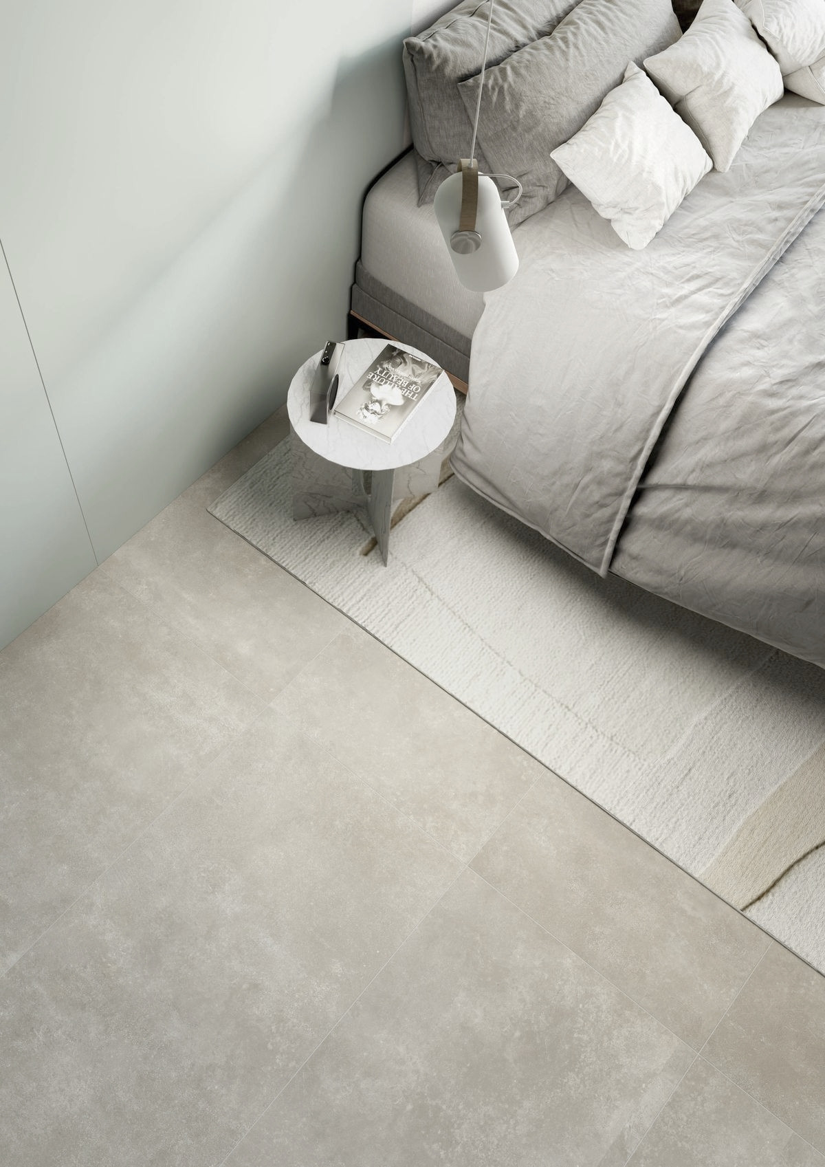 Metropolis Mud series cement-effect stoneware floor by Casalgrande Padana R11
