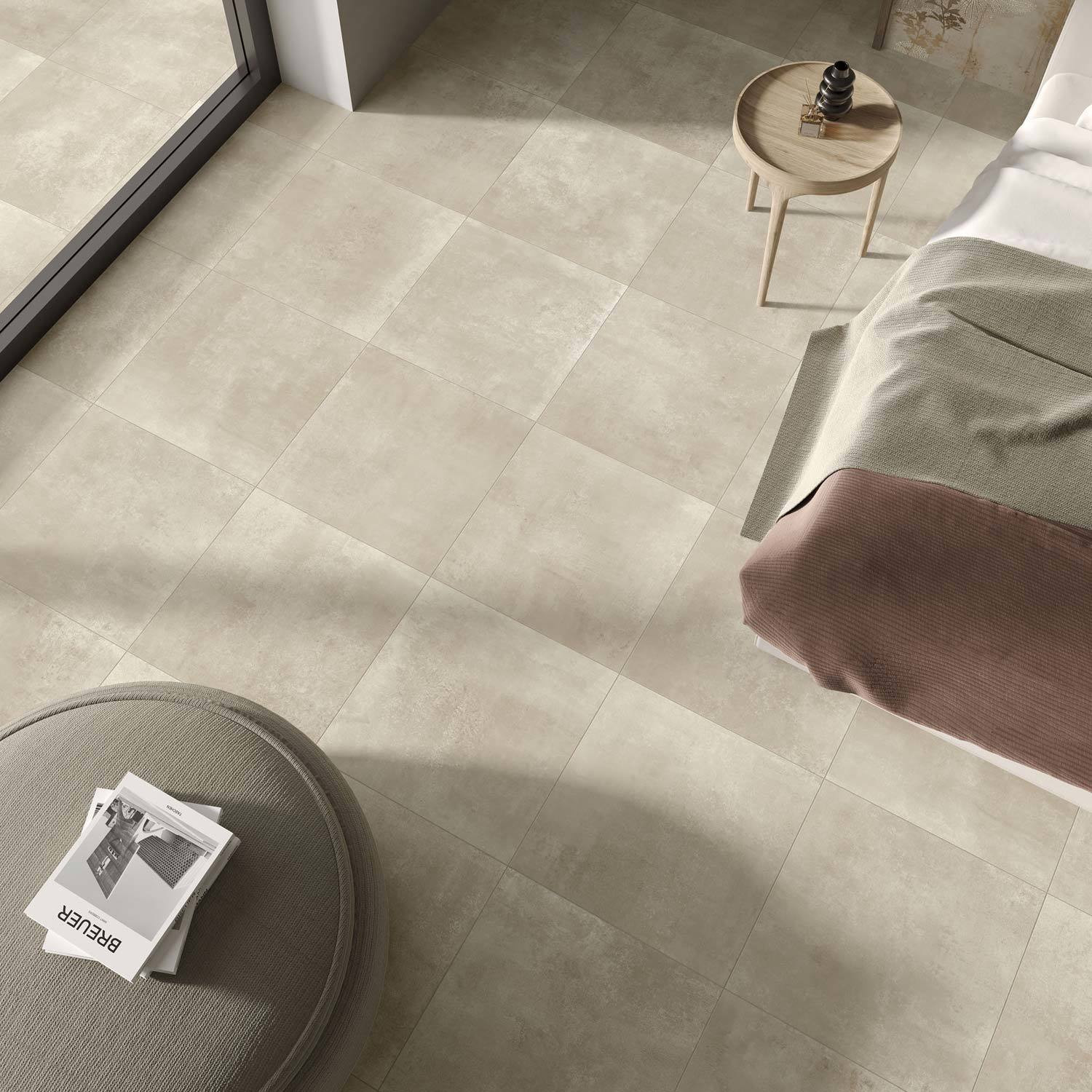 PORTLAND IVORY first choice cement effect porcelain stoneware floor
