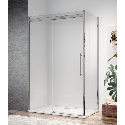 BerTevo Shower Box 8mm Crystal Sliding Door
