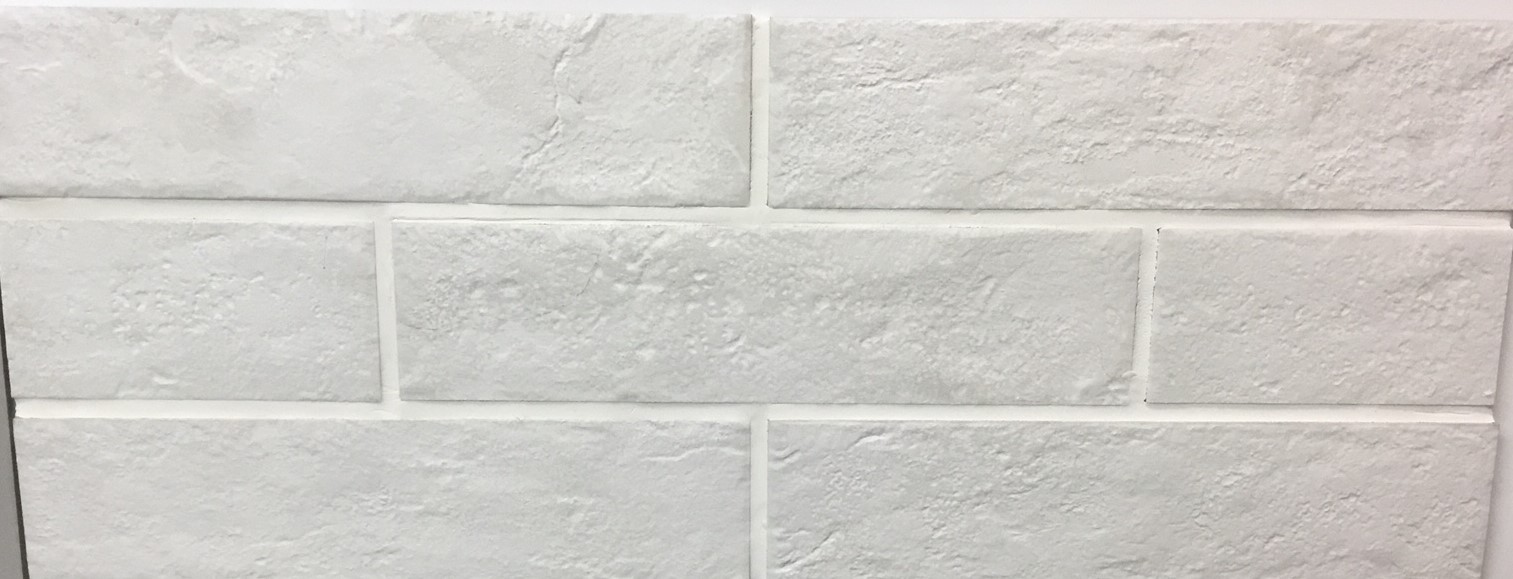 Manhattan White Stoneware Wall 7.4x31 1st Choice upholstery
