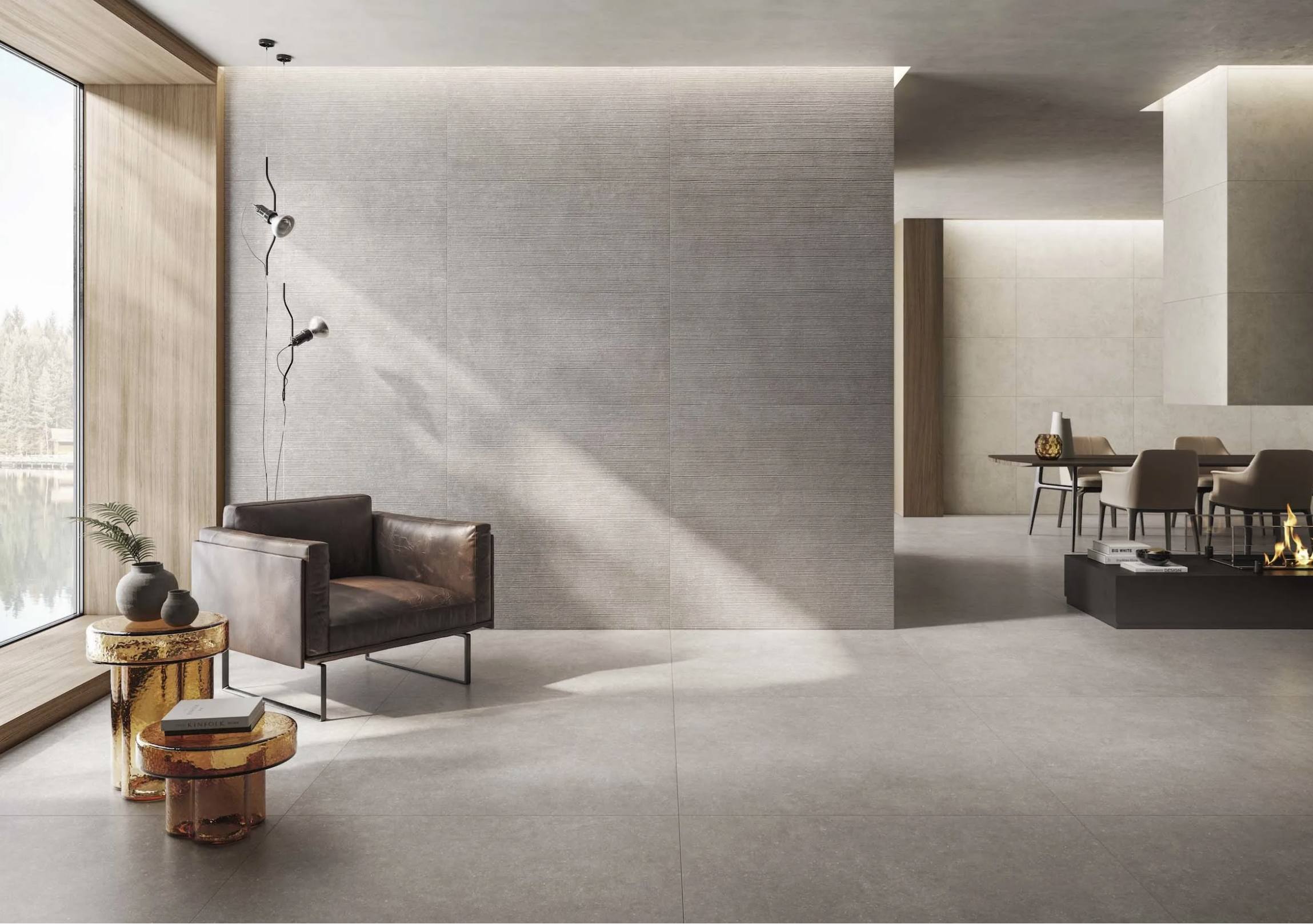 French Grey R10 Porcelain Tile Floor and Wall Stile series by Casalgrande Padana
