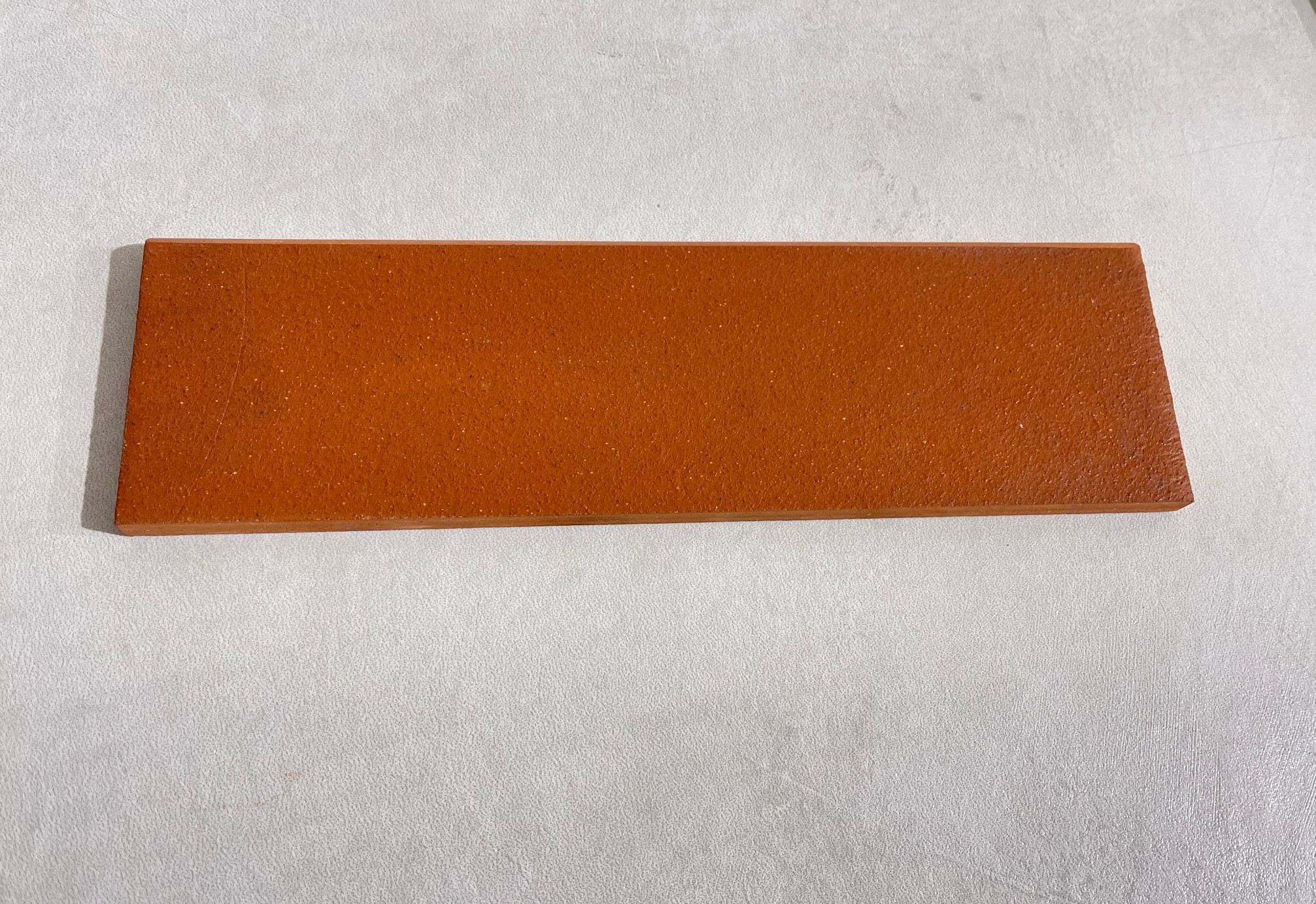 Arroted terracotta baseboard already treated 9x30 waxed effect
