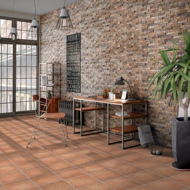 Porcelain tile with terracotta effect 25x25 1st Choice
