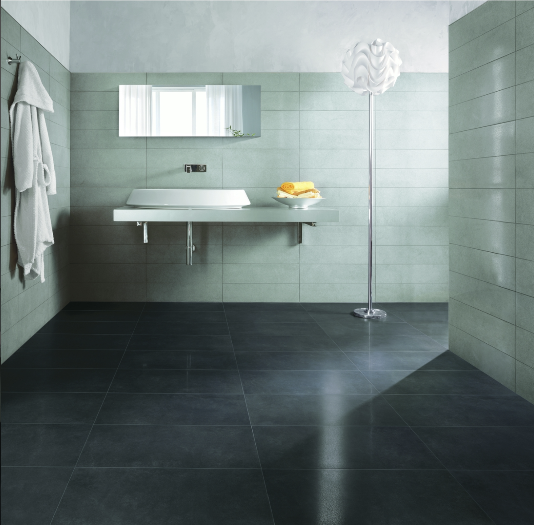 Manciano Porcelain Tile Floor and Wall, Pietre Etrusche R9 series by Casalgrande Padana
