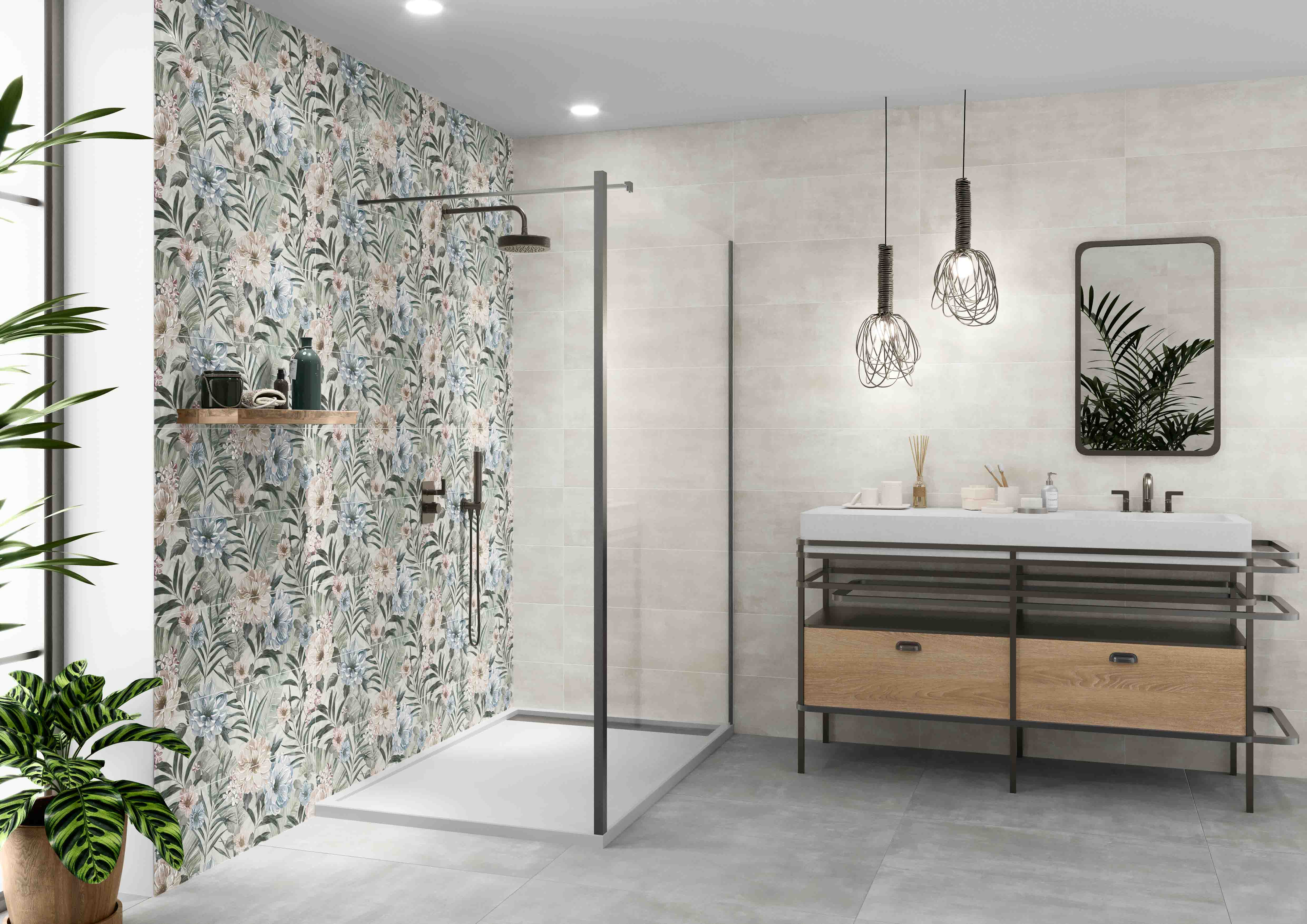 Bloom Ice decoration MorePlus series by Paul Ceramiche
