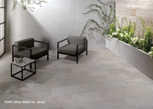 Stone Grey outdoor stoneware 30x60 and 30x30
