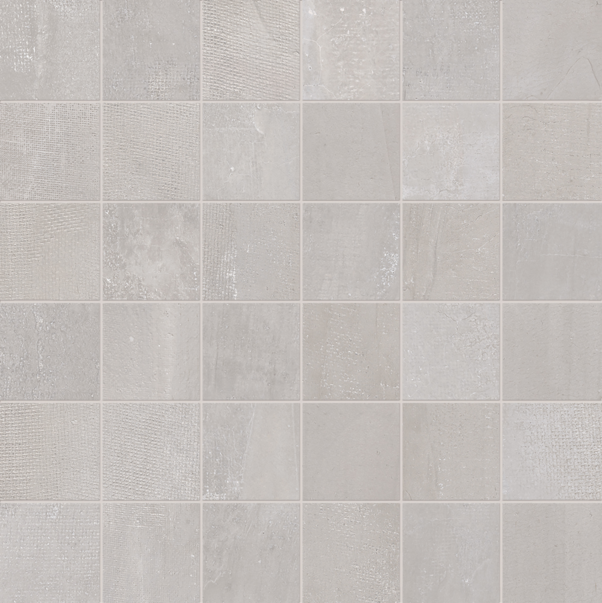 Mosaic 30X30 GESSO series by PROVENZA color PEARL GREY
