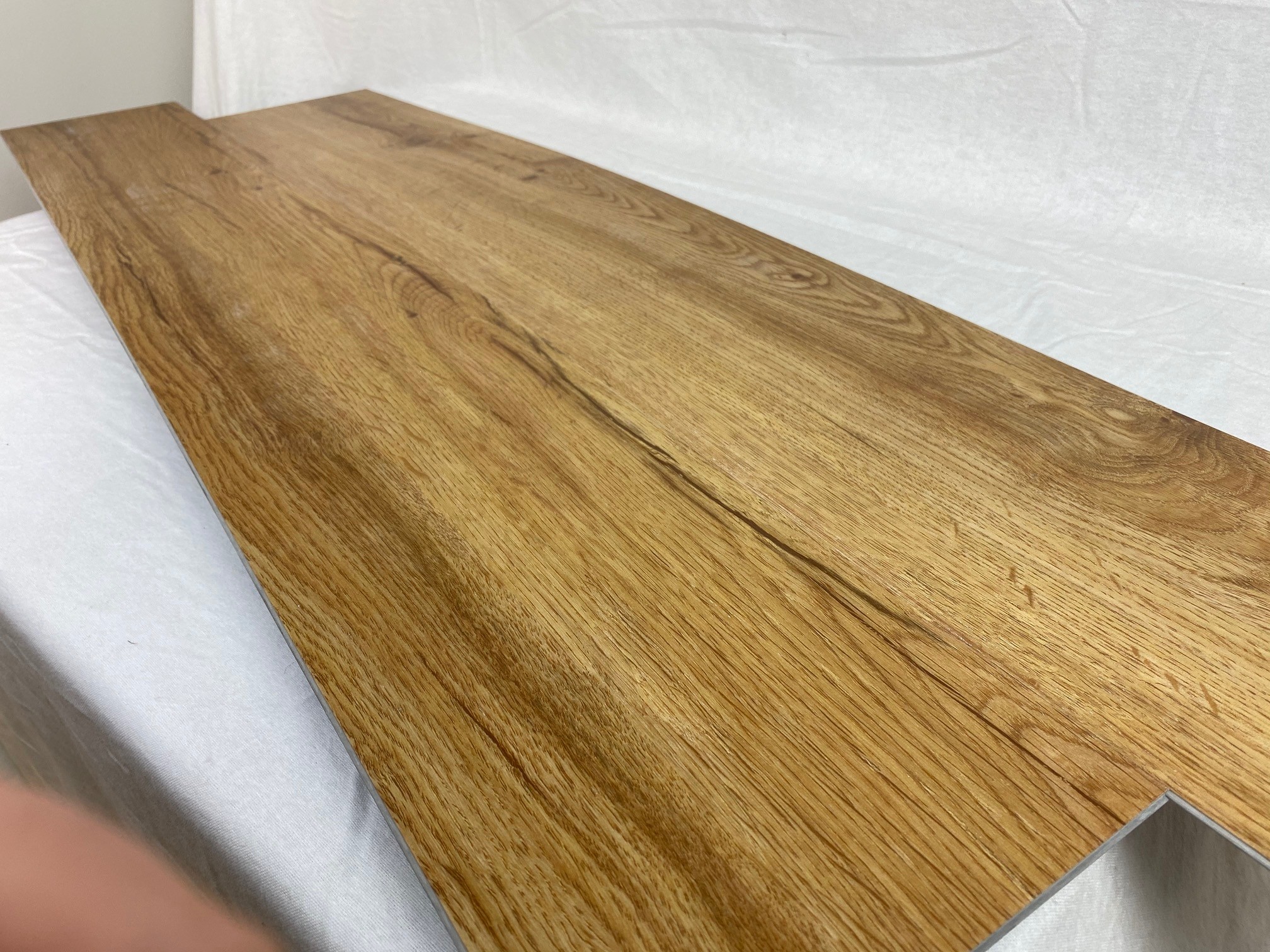 5 mm thick Natural Oak SPC-Clip vinyl floor
