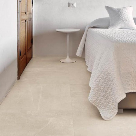 TAUPE LINEN porcelain tile floor, Gesso Emilgroup collection
