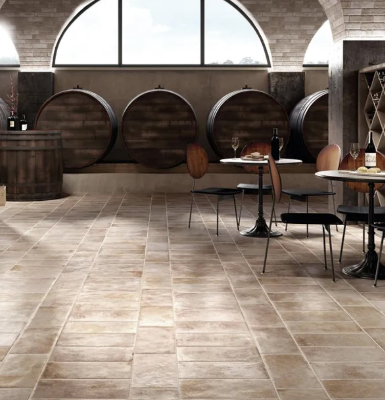 Certaldo stoneware floor and wall tiles 20.3x40.6 Tuscany series by Ceramica Rondine

