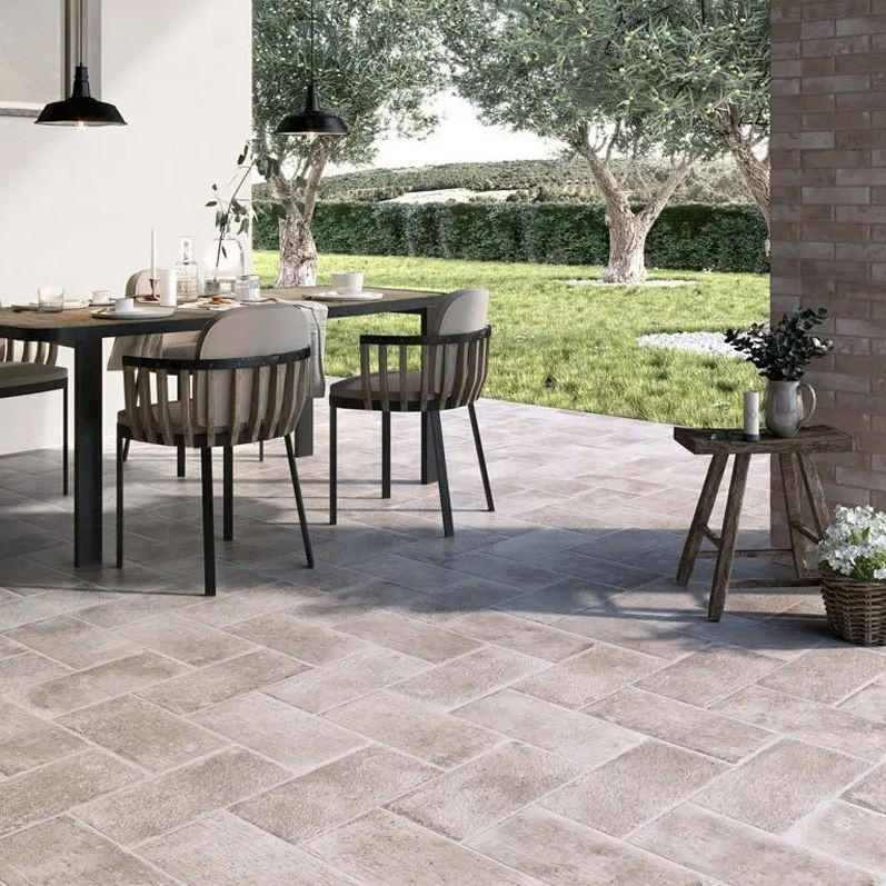 Vernaccia Strong stoneware floor and wall tiles 20.3x40.6 Tuscany series by Ceramica Rondine R11

